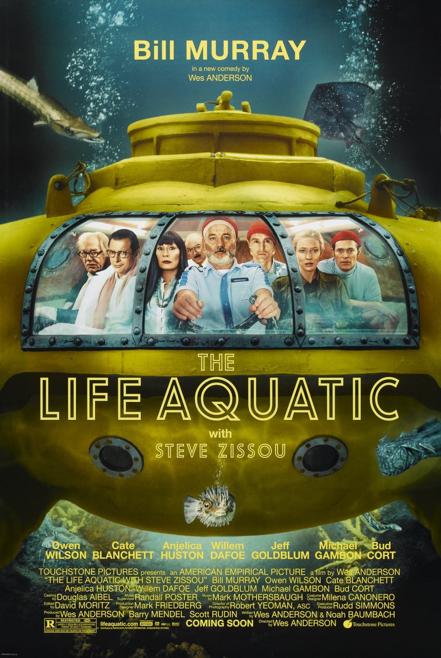 水中生活 The Life Aquatic with Steve Zissou‎ (2004) 1.34 GB